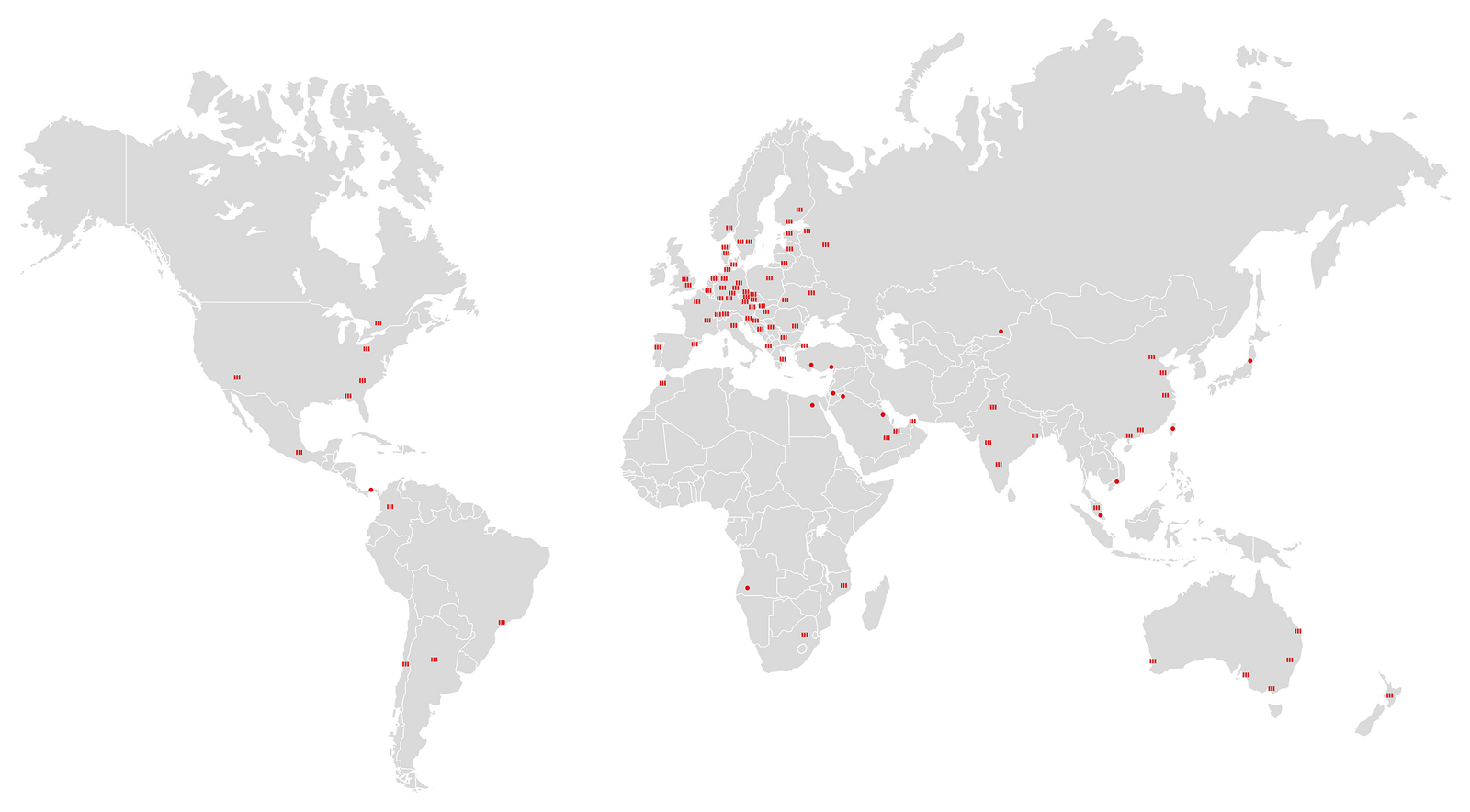 Map Of ACO World-wide  2 