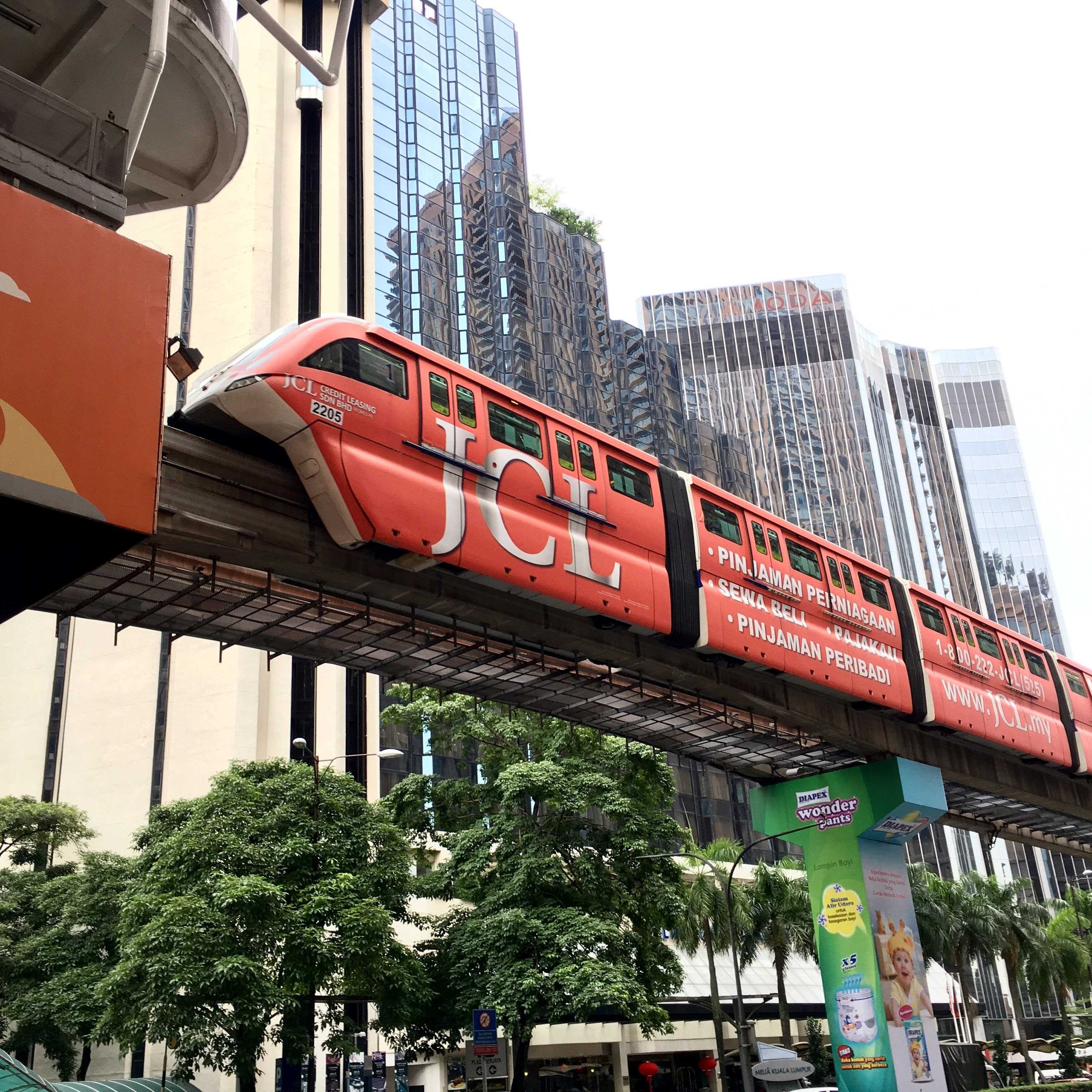 Train, tram and metro