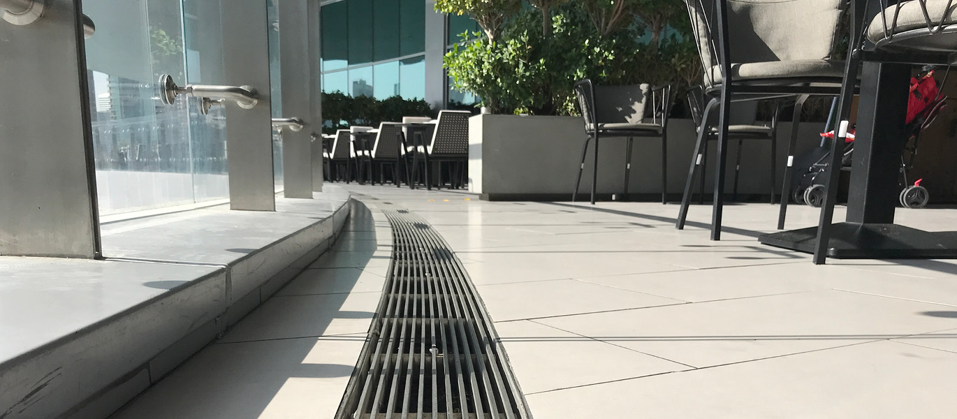 ACO terrace drainage ACO terrace drainage